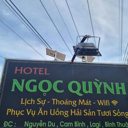 Отель Khach San Ngoc Quynh Лаги Экстерьер фото